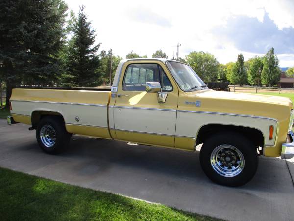 1977 CHEVROLET PICK UP C20 - cars & trucks - by owner - vehicle... for sale in Powell, WY – photo 12