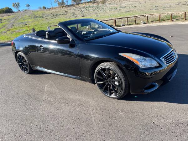 Gorgeous Black G37s Hardtop Convertible Coupe - - by for sale in La Mesa, CA – photo 3