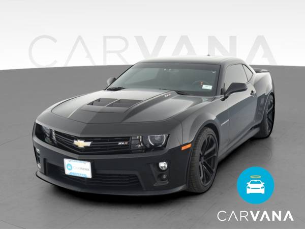 2014 Chevy Chevrolet Camaro ZL1 Coupe 2D coupe Black - FINANCE... for sale in Bloomington, IL