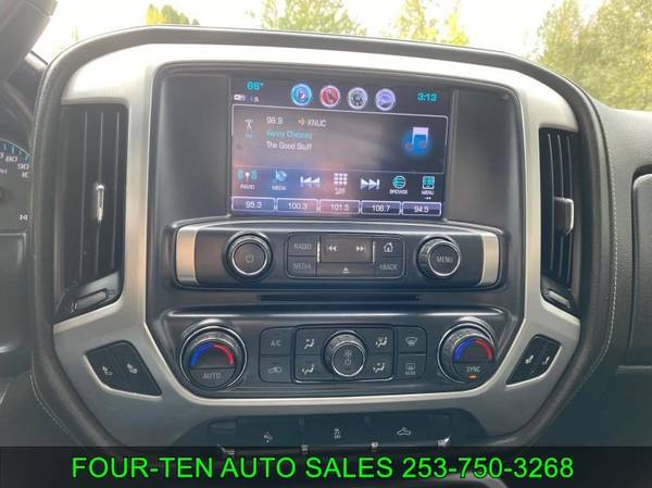 2017 GMC SIERRA SLT 4X4 4WD TRUCK * BLACK OUT * LOW MILES * 1-OWNER... for sale in Bonney Lake, WA – photo 14