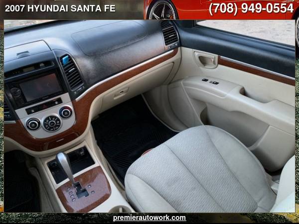 2007 HYUNDAI SANTA FE GLS - - by dealer - vehicle for sale in Alsip, IL – photo 20
