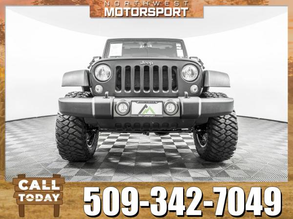 Lifted 2016 *Jeep Wrangler* Unlimited Sport 4x4 for sale in Spokane Valley, WA – photo 8