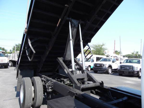 Ford F750 Flatbed 16 DUMP BODY TRUCK Dump Work flat bed DUMP TRUCK for sale in West Palm Beach, FL – photo 18