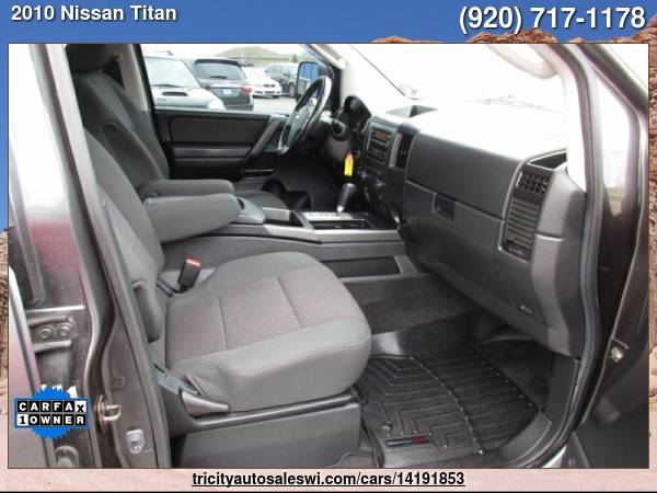 2010 NISSAN TITAN SE 4X4 4DR CREW CAB SWB PICKUP Family owned since for sale in MENASHA, WI – photo 21
