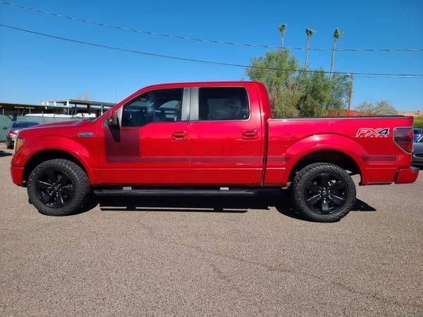 2012 Ford F150 FX4 pickup Red Candy Metallic - - by for sale in Mesa, AZ – photo 2