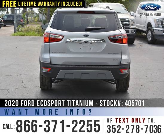 2020 FORD ECOSPORT TITANIUM 7, 000 off MSRP! for sale in Alachua, FL – photo 6