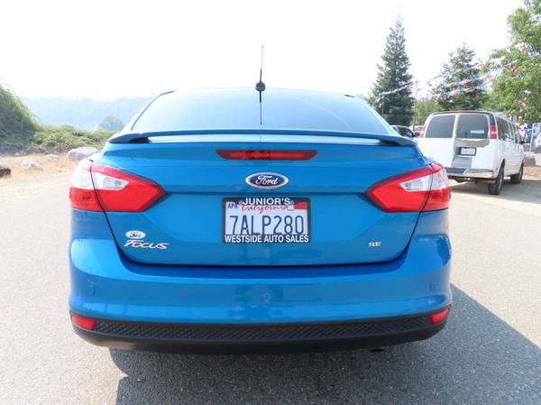 2013 FORD FOCUS SE 4DR SEDAN LEATHER MOONROOF ONLY 100K... for sale in Anderson, CA – photo 5