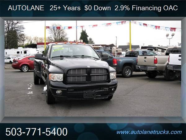 2005 Dodge Ram 3500 Diesel Dually Pickup Truck - cars & trucks - by... for sale in Portland, OR – photo 2