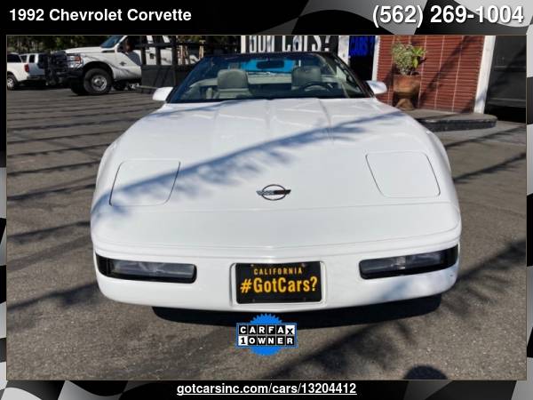 1992 Chevrolet Corvette 2dr Convertible - cars & trucks - by dealer... for sale in Bellflower, CA – photo 3