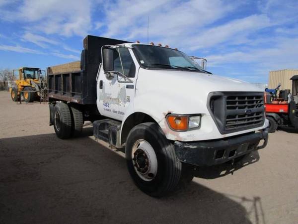 2000 Ford F-650 S/A Dump Truck - cars & trucks - by dealer - vehicle... for sale in Albuquerque, NM
