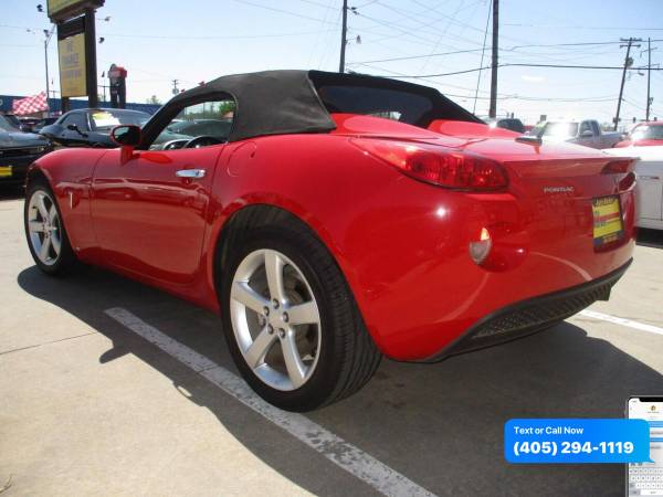 2008 Pontiac Solstice Base 2dr Convertible 0 Down WAC/Your Trade for sale in Oklahoma City, OK – photo 8