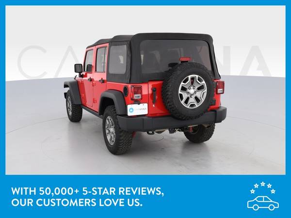 2017 Jeep Wrangler Unlimited Rubicon Sport Utility 4D suv Red for sale in Rockford, IL – photo 6