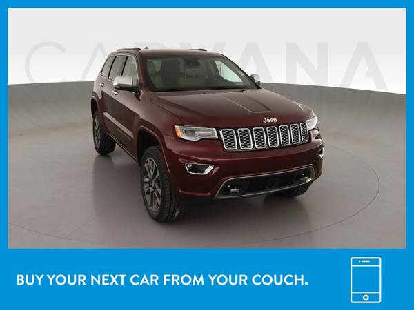2017 Jeep Grand Cherokee Overland Sport Utility 4D suv Burgundy for sale in Charlotte, NC – photo 12