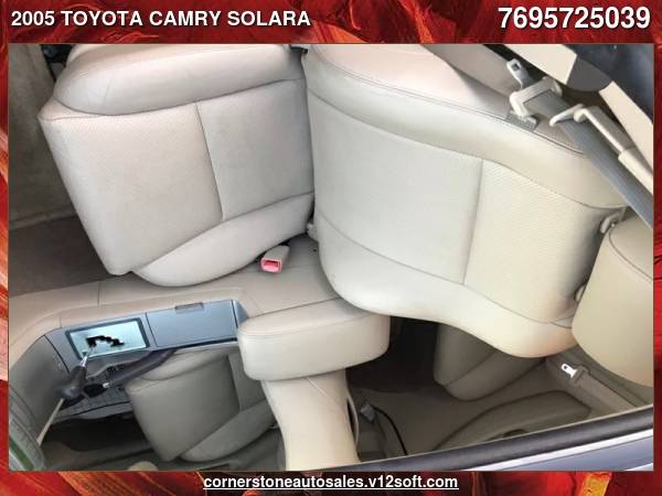 2005 TOYOTA CAMRY SOLARA SE - cars & trucks - by dealer - vehicle... for sale in Flowood, MS – photo 17