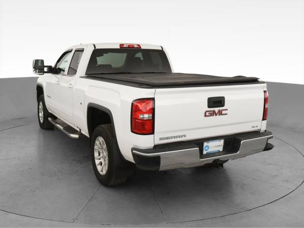 2018 GMC Sierra 1500 Double Cab SLE Pickup 4D 6 1/2 ft pickup White... for sale in Washington, District Of Columbia – photo 8