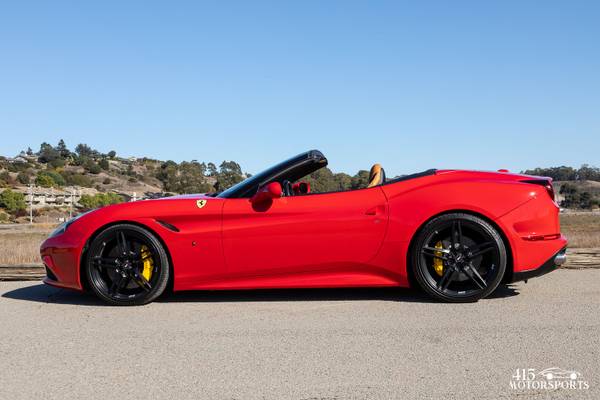 2016 Ferrari California T! Red/Tan, black wheels/roof, fully... for sale in San Rafael, CA – photo 4