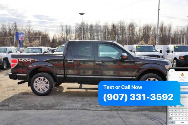 2013 Ford F-150 F150 F 150 Platinum 4x4 4dr SuperCrew Styleside 5 5 for sale in Anchorage, AK – photo 15