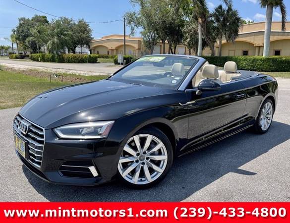 2018 Audi A5 Cabriolet Premium Plus (Luxury Convertible) - cars & for sale in Fort Myers, FL – photo 2