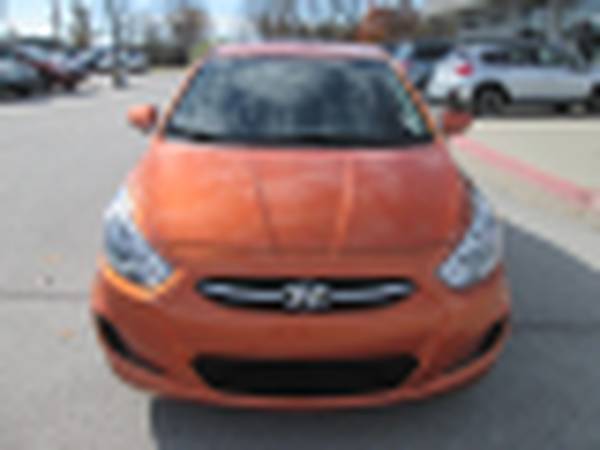 2017 Hyundai Accent SE hatchback Vitamin C Pearl - cars & trucks -... for sale in Fayetteville, AR – photo 2