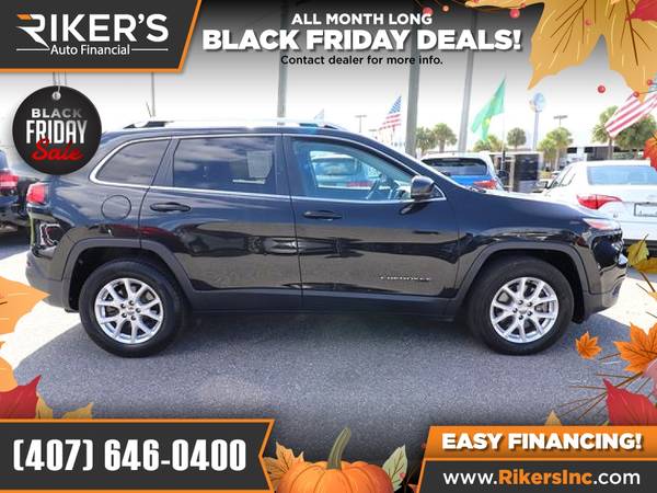 $206/mo - 2016 Jeep Cherokee Latitude - 100 Approved! - cars &... for sale in Kissimmee, FL – photo 8