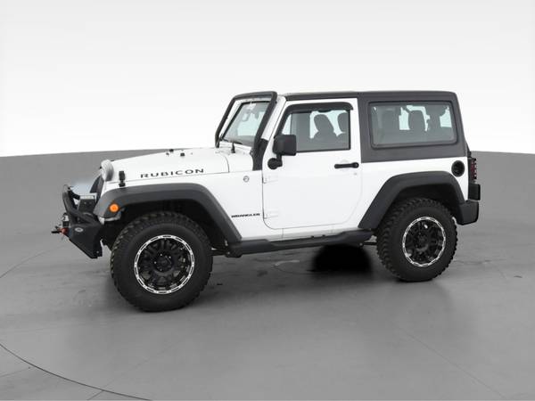2014 Jeep Wrangler Rubicon Sport Utility 2D suv White - FINANCE... for sale in York, PA – photo 4