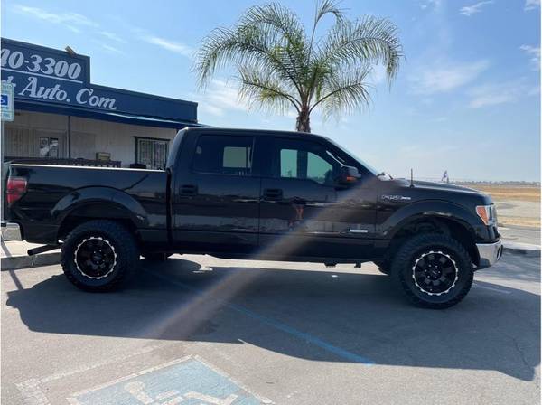 2012 Ford F-150 LEVELED OUT WITH BLACK WHEELS ECO-BOOST - cars & for sale in Fresno, CA – photo 2