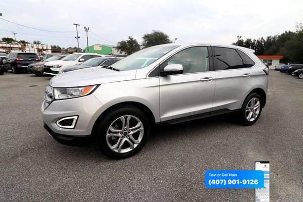 2018 Ford Edge Titanium - - by dealer - vehicle for sale in Orlando, FL – photo 2