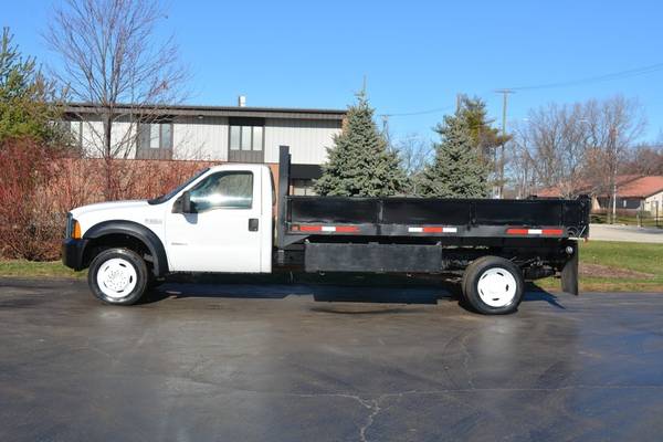 2007 Ford F550 13ft Dump Truck - cars & trucks - by dealer - vehicle... for sale in Crystal Lake, WI – photo 3
