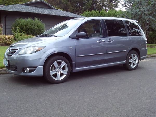 2004 Mazda MPV 4dr LX with Black folding pwr side mirrors - cars &... for sale in Vancouver, OR – photo 2