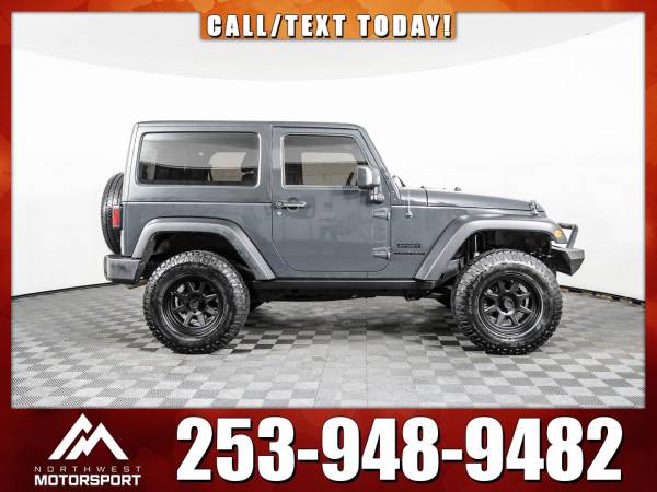 Lifted 2016 *Jeep Wrangler* Sport 4x4 - cars & trucks - by dealer -... for sale in PUYALLUP, WA – photo 3