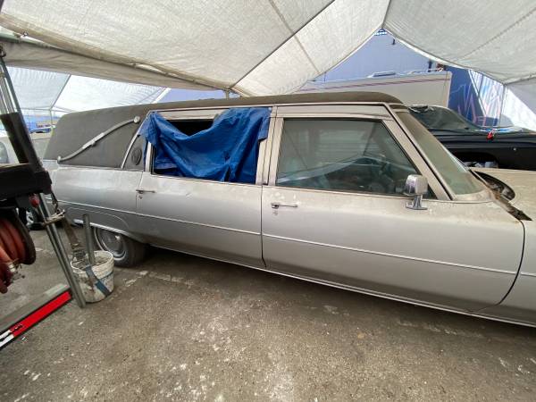 1975 Cadillac Hearse - Classic - testing waters - - by for sale in Los Angeles, CA – photo 9