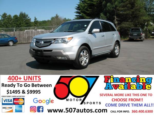 2007 Acura MDX 4WD 4dr Tech Pkg - cars & trucks - by dealer -... for sale in Roy, WA – photo 2