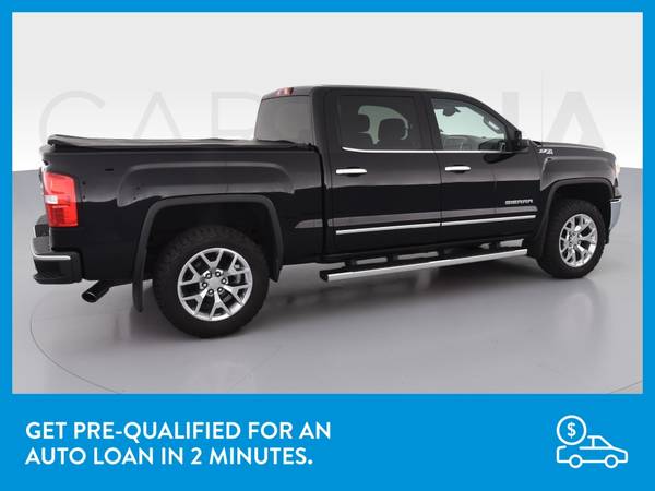 2014 GMC Sierra 1500 Crew Cab SLT Pickup 4D 5 3/4 ft pickup Black for sale in Washington, District Of Columbia – photo 9