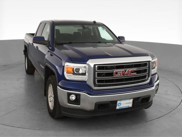 2014 GMC Sierra 1500 Double Cab SLE Pickup 4D 6 1/2 ft pickup Blue -... for sale in Hartford, CT – photo 16