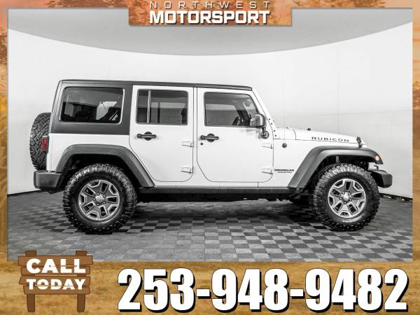 *SPECIAL FINANCING* 2015 *Jeep Wrangler* Unlimited Rubicon 4x4 for sale in PUYALLUP, WA – photo 4