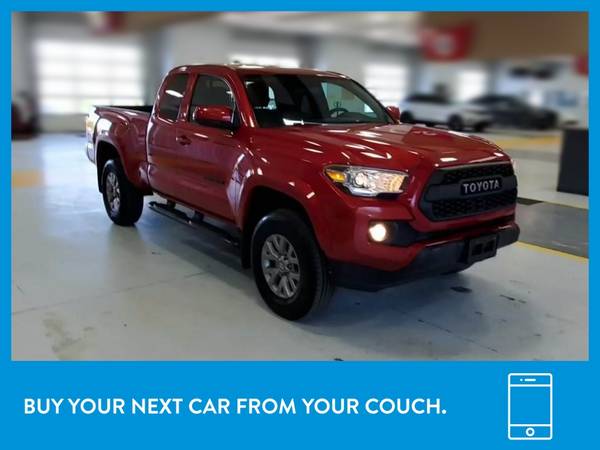2017 Toyota Tacoma Access Cab SR5 Pickup 4D 6 ft pickup Red for sale in Montebello, CA – photo 12