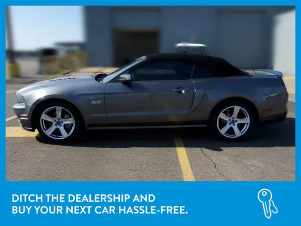 2014 Ford Mustang GT Premium Convertible 2D Convertible Gray for sale in Gainesville, FL – photo 4