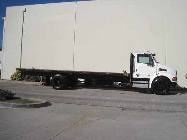 Sterling Acterra 26' Flatbed Stake Bed Flat Bed 24' F750... for sale in Long Beach, CA – photo 4