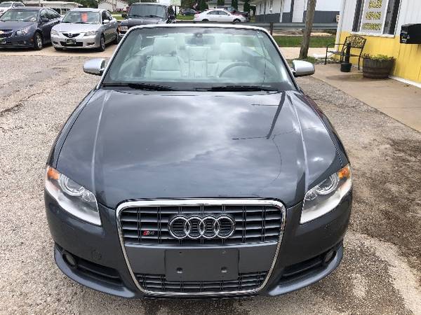 2007 AUDI S4 CONVERTIBLE+LOW MILES+SERVICED+340HP+FINANCING+WARRANTY for sale in CENTER POINT, IL – photo 7