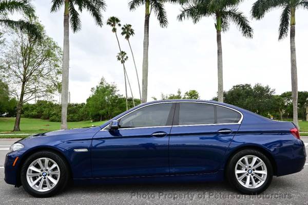 2016 BMW 5 Series 528i Imperial Blue Metallic for sale in West Palm Beach, FL – photo 6