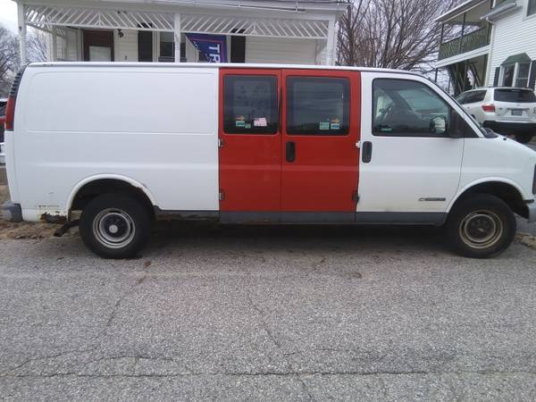 2002 chevy cargo van - cars & trucks - by owner - vehicle automotive... for sale in Lisbon Falls, ME – photo 3