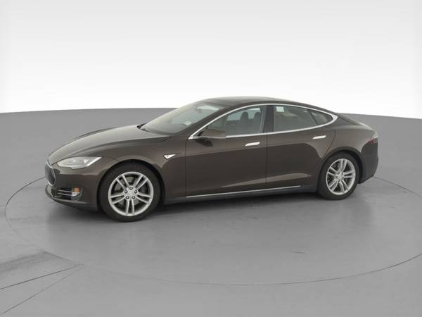 2013 Tesla Model S Performance Sedan 4D sedan Brown - FINANCE ONLINE... for sale in Raleigh, NC – photo 4