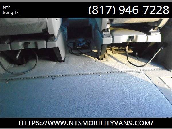 2017 TOYOTA SIENNA MOBILITY HANDICAPPED WHEELCHAIR POWER RAMP VAN for sale in irving, TX – photo 23