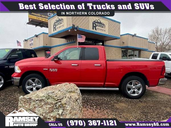 2013 Ram 1500 Quad Cab SLT Pickup 4D 4 D 4-D 6 1/3 ft FOR ONLY for sale in Greeley, CO – photo 3