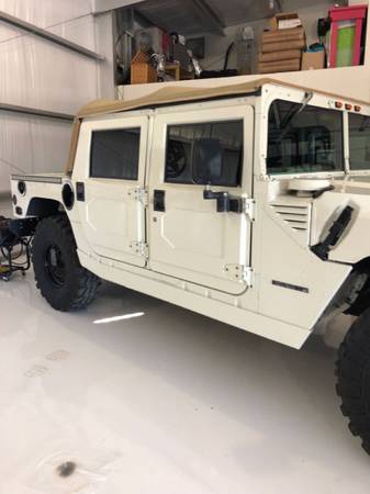 1996 hummer h1 humvee convertible gas 4x4 civilian real hummer -... for sale in Copan, TX – photo 11