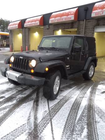 2009 Jeep Wrangler Sahara, Low Miles, Manual, Serviced, (New... for sale in Augusta, ME – photo 2