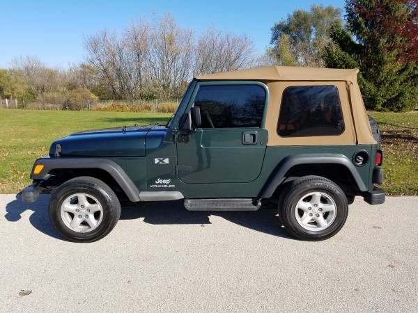 2002 JEEP WRANGLER X (4298) - cars & trucks - by dealer - vehicle... for sale in Big Bend, WI – photo 3
