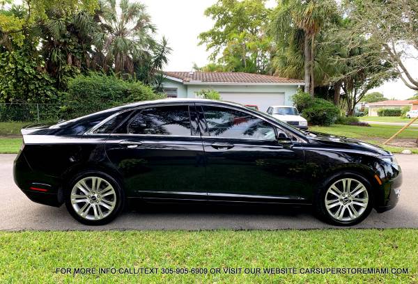 LIKE NEW 2014 LINCOLN MKZ HYBRID CLEAN TITLE NAVIGATION BACK UP... for sale in Hollywood, FL – photo 8