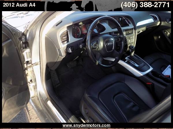 2012 Audi A4 Premium Plus, ONLY 50K MILES!, AWD, TURBO! for sale in Belgrade, MT – photo 8