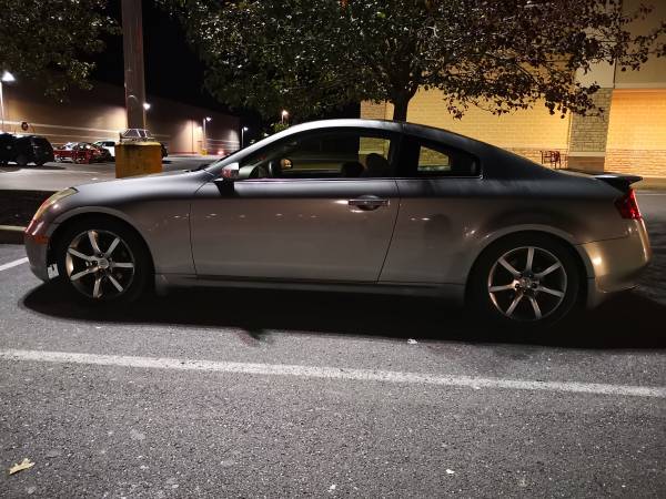 Infiniti G35 Coupe. Reliable, good on gas. for sale in Hummels Wharf, PA